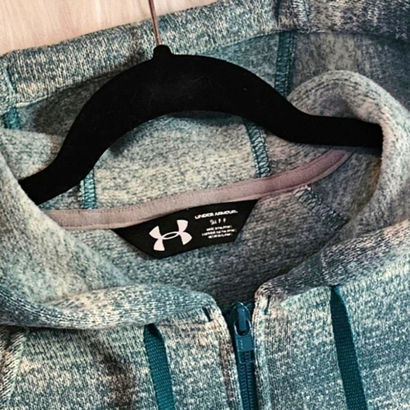 Under Armour Women's Boho Gradient Striped Zip-Up Hoodie - Picture 7 of 8